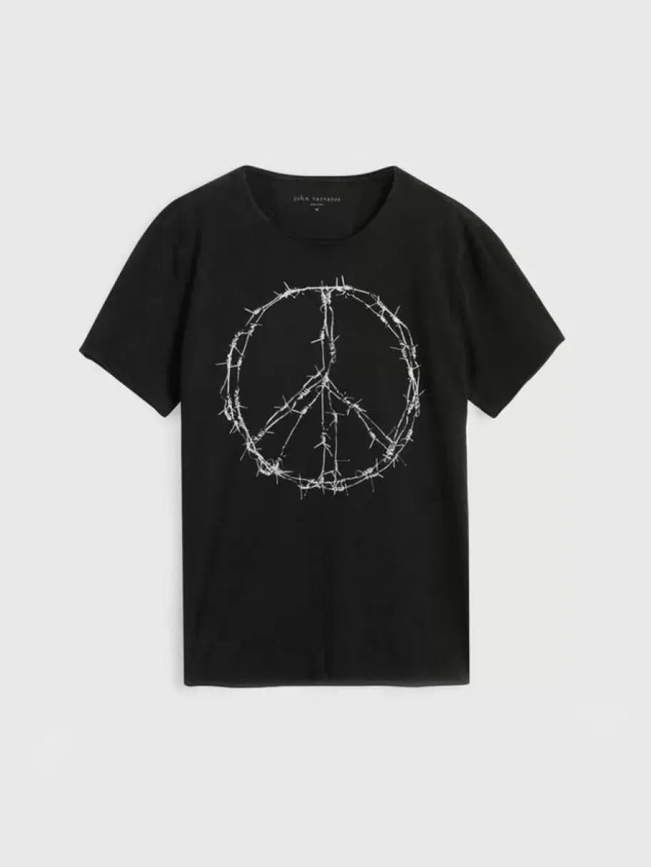 BARBWIRE PEACE TEE