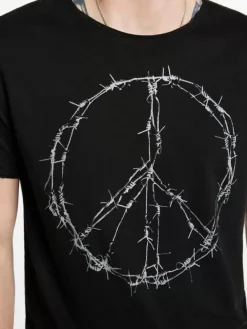 BARBWIRE PEACE TEE