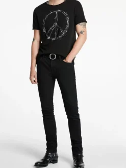 BARBWIRE PEACE TEE