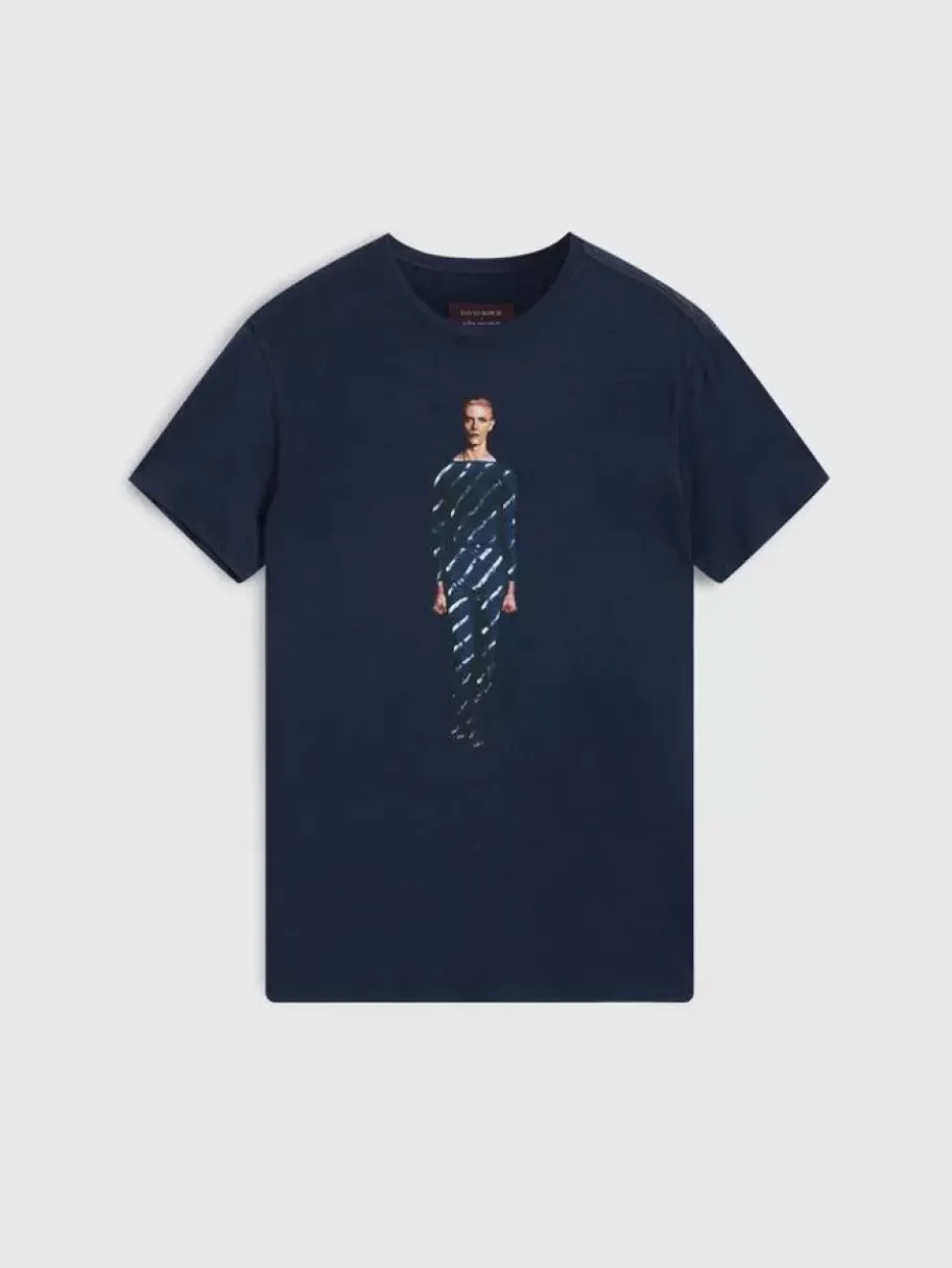 BOWIE BLUE TEE