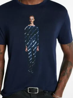 BOWIE BLUE TEE