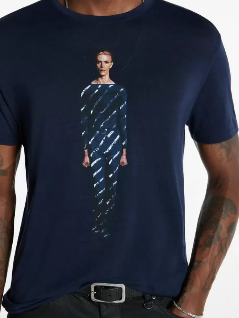 BOWIE BLUE TEE