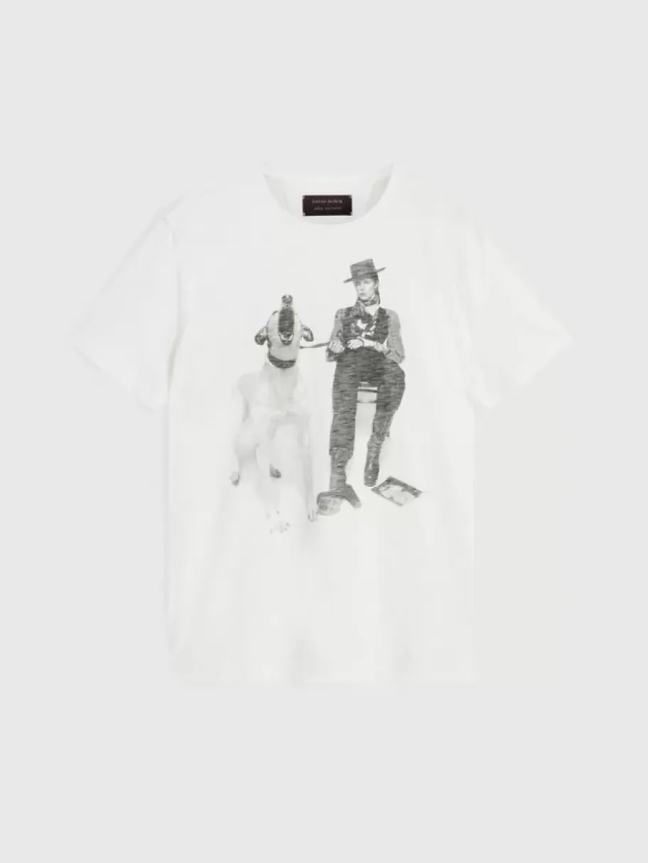 BOWIE WITH DOG TEE