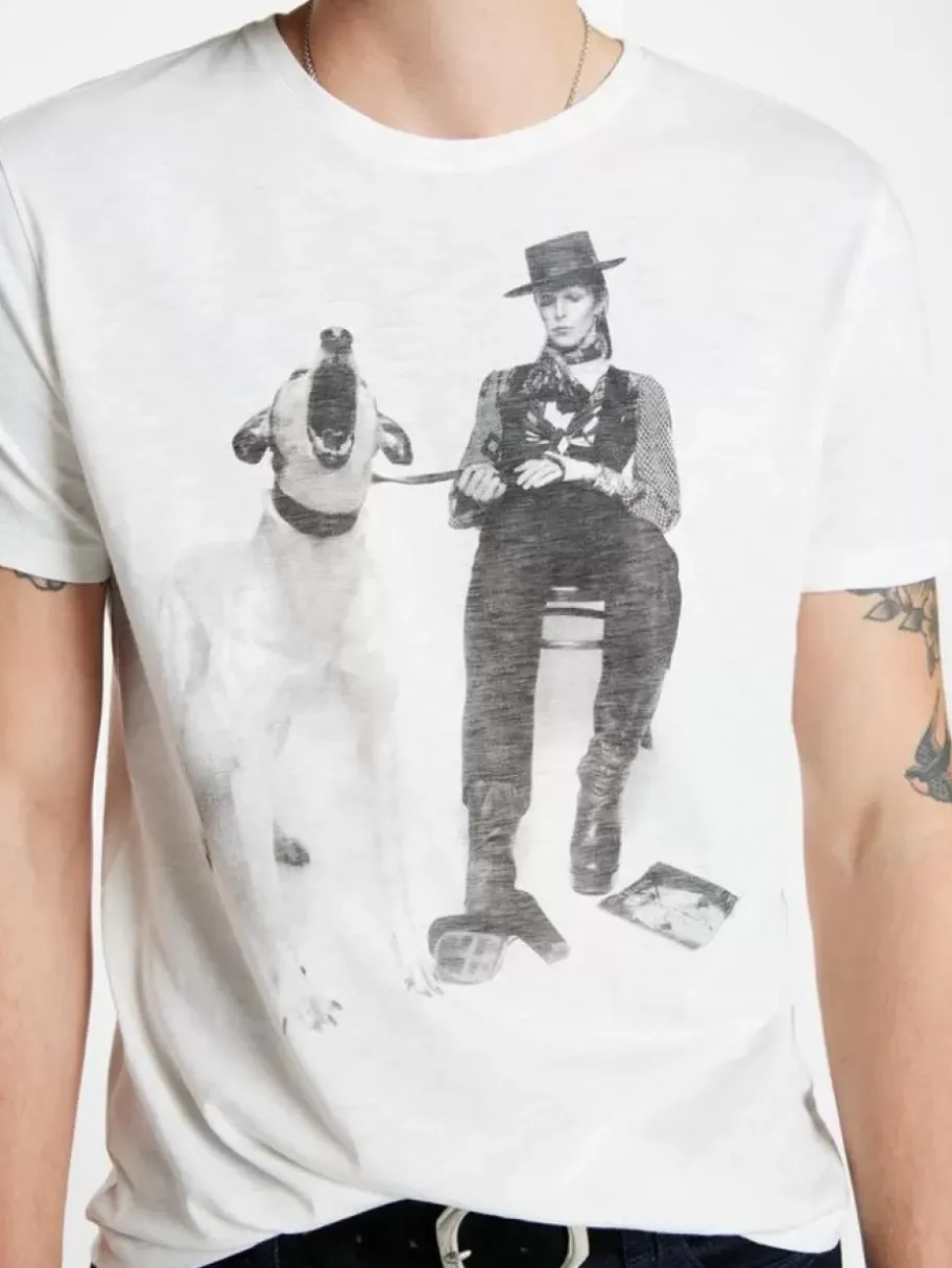 BOWIE WITH DOG TEE