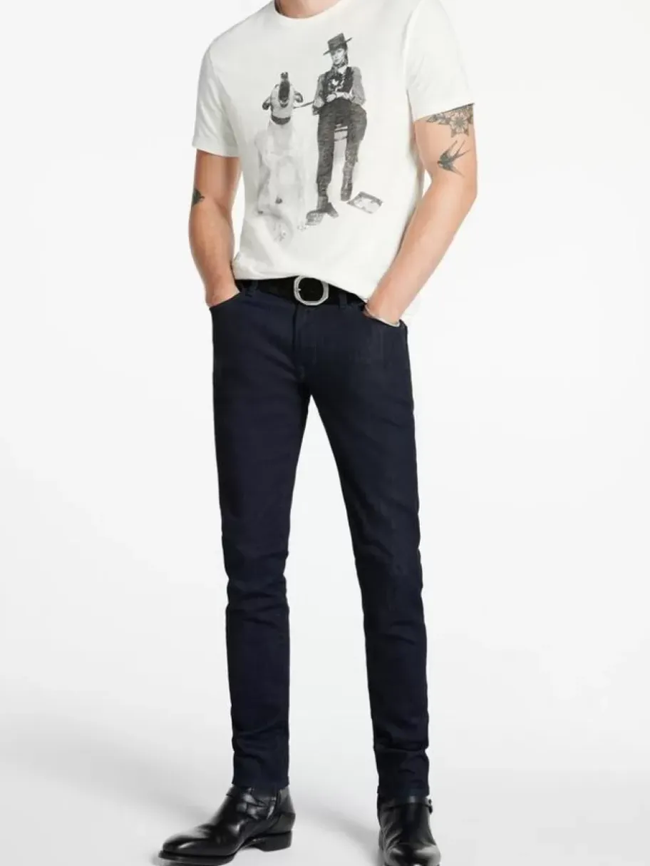 BOWIE WITH DOG TEE
