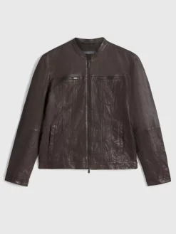 BRANDO BAND COLLAR JACKET