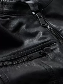 BRANDO BAND COLLAR JACKET