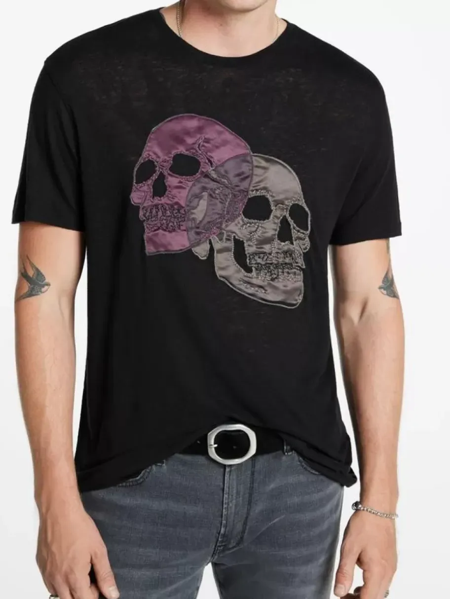 DOUBLE SKULL TEE