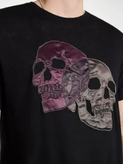DOUBLE SKULL TEE