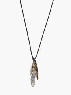 FEATHER PENDANT NECKLACE
