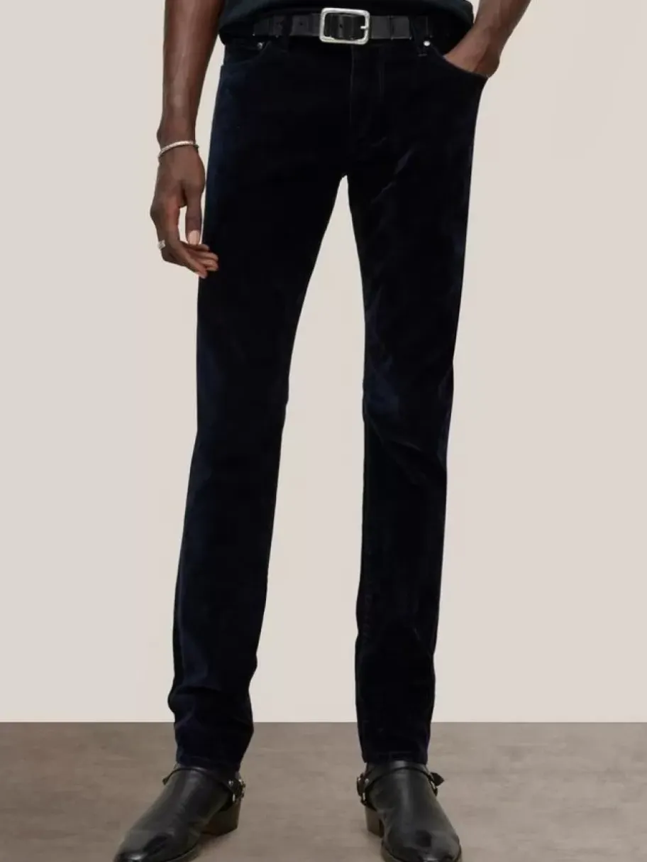 J702 - FLOCKED DENIM