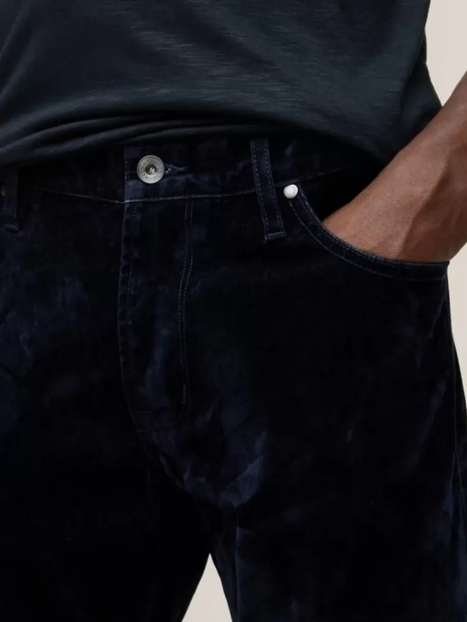 J702 - FLOCKED DENIM