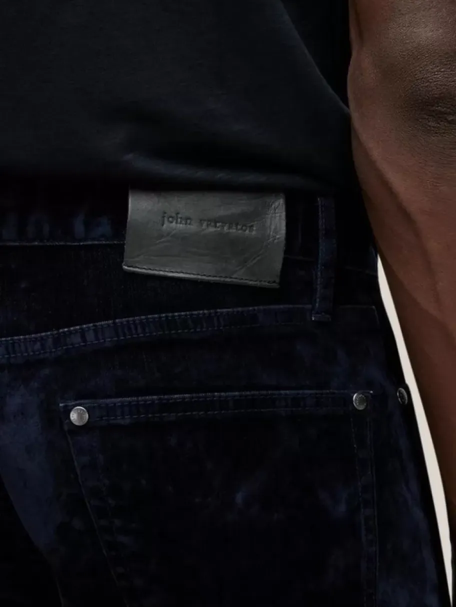 J702 - FLOCKED DENIM