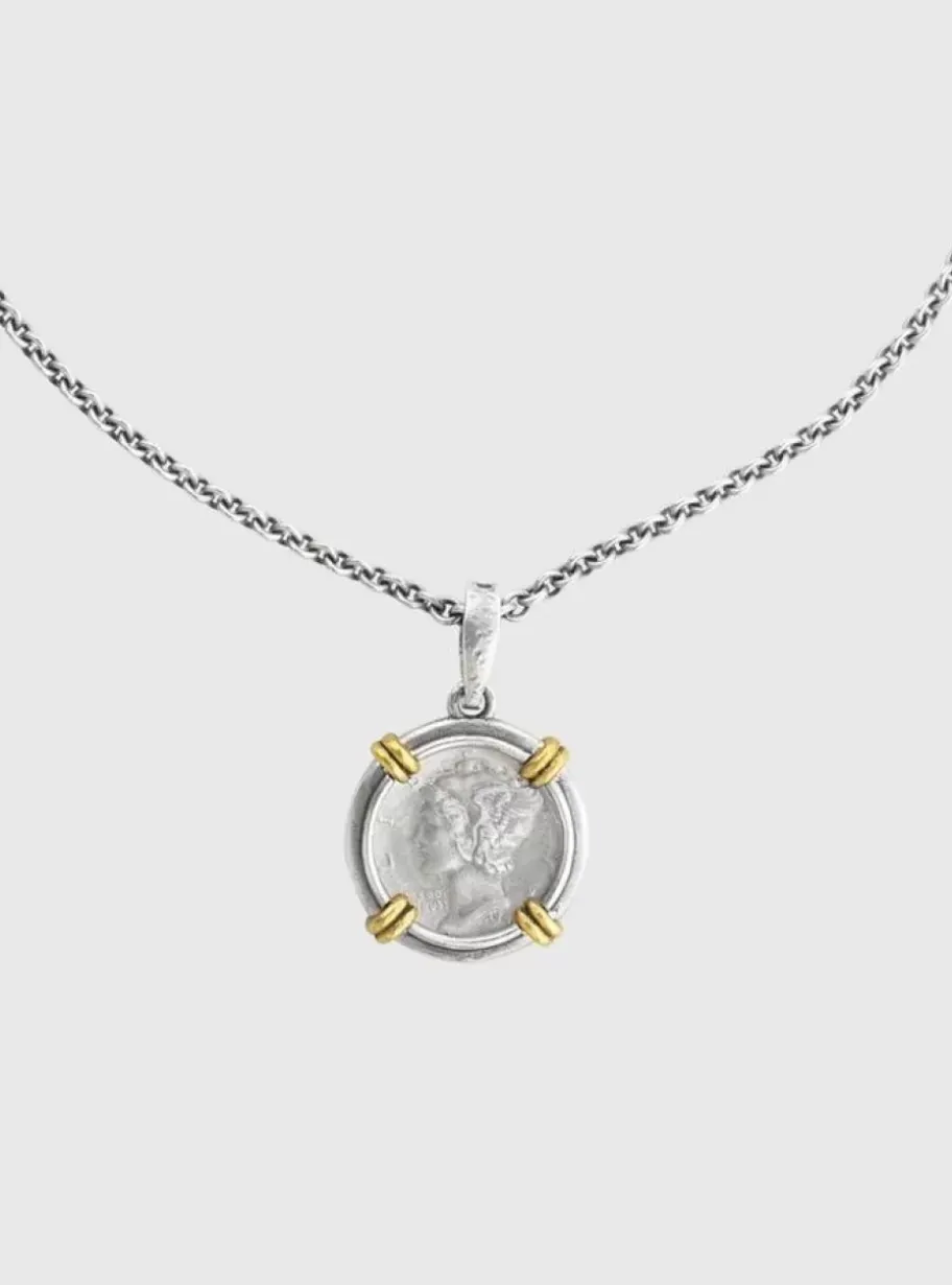 MERCURY COIN NECKLACE