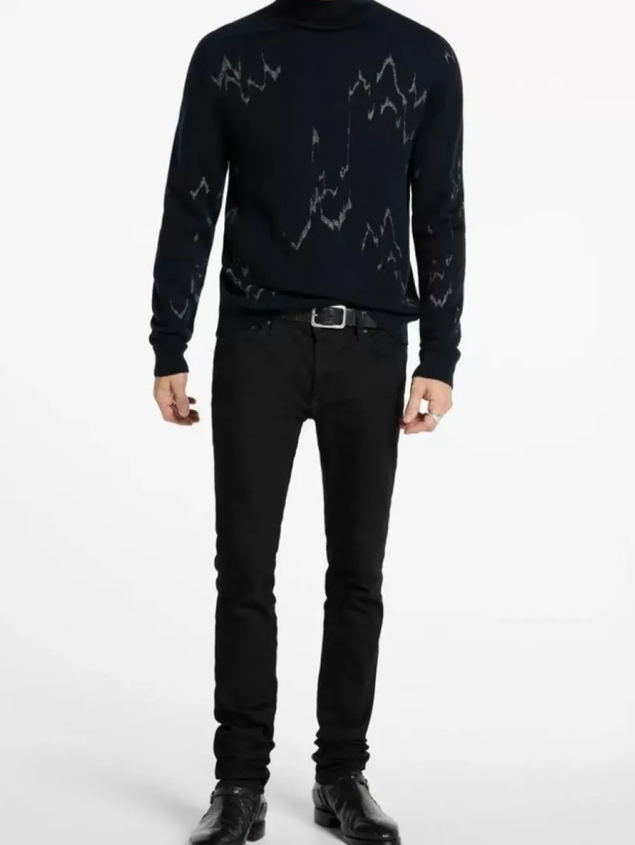 PIERRE MOCK NECK SWEATER