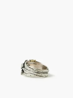 STERLING SILVER NAILS RING