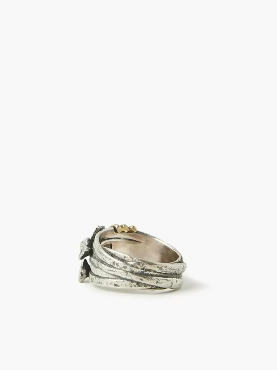STERLING SILVER NAILS RING